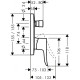 Hansgrohe Metris Змішувач для ванни, одноважiльний, (31451000)