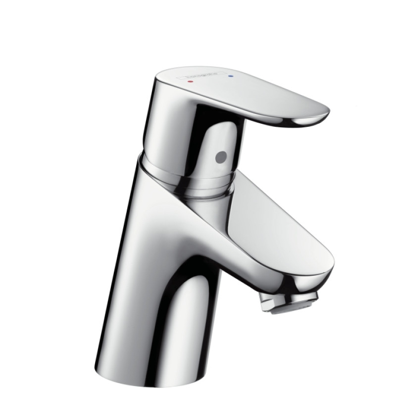Hansgrohe Змішувач для раковини Focus з донним клапаном Push Open (31604000)