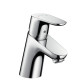 Hansgrohe Змішувач для раковини Focus з донним клапаном Push Open (31604000)