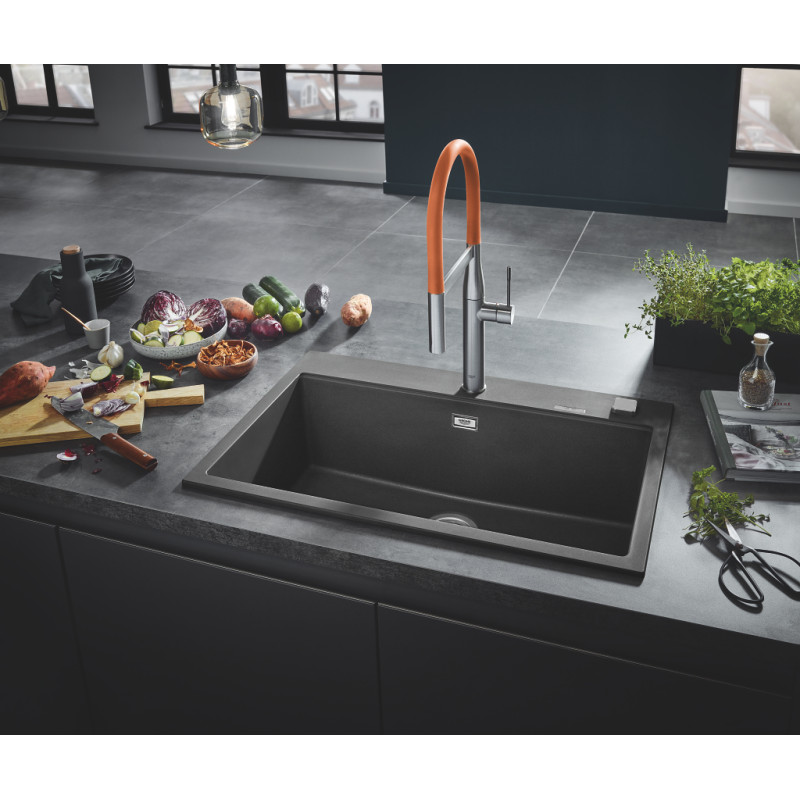 Grohe Мийка для кухні 780 x 510 мм, Granite Grey (31652AT0)