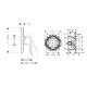 Hansgrohe Metris Смеситель для душа,СМ +IBOX universal скрытая часть для смесителя, (31685000+01800180)