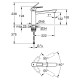 Grohe Змішувач для мийки Bauloop M-size (31706000)