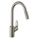 Hansgrohe Змішувач для кухні Focus M41 із душовою лійкою сатін