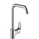 Hansgrohe Focus 260 Змішувач для кухні, одноважiльний, кол. пiд сталь, (31820800)