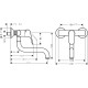 Hansgrohe Focus Змішувач для кухні, одноважiльний, (31825000)