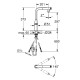 Grohe Essence Одноважільний змішувач для мийки (31892KF0)