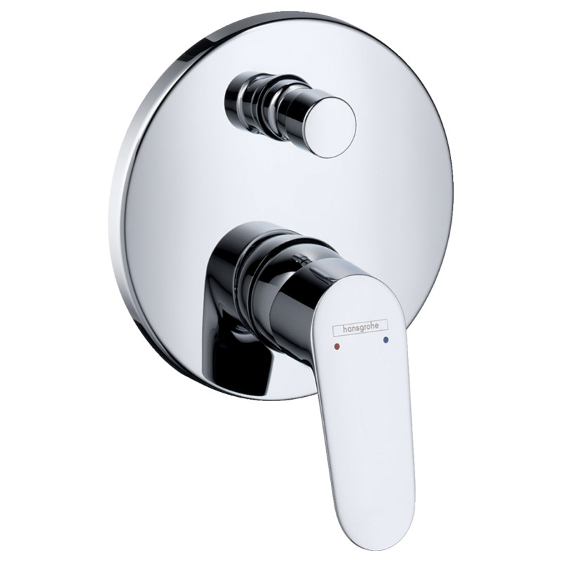 Hansgrohe Змішувач одинважільний для ванни Focus E2 прихований монтаж (31945000)
