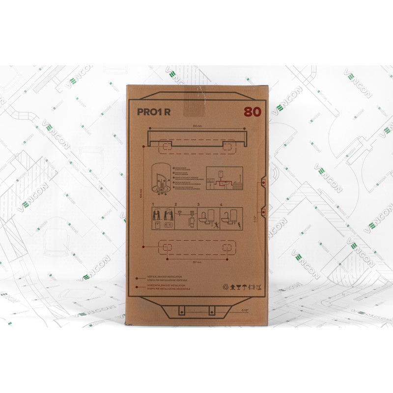 ARISTON Бойлер 80 л. PRO1 R 80V 1,5K PL DRY