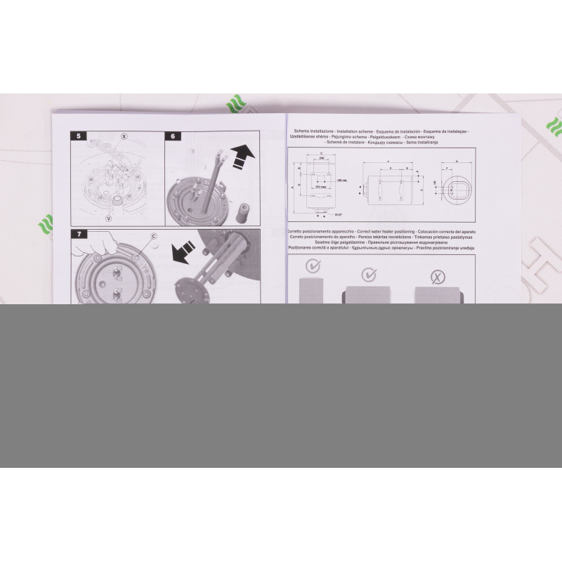 ARISTON Бойлер 50 л. PRO1 ECO 50 V 1,8K PL DRY HE (3201854)