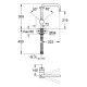 Grohe MINTA змішувач для мийки 32488DC0, (32488DC0)