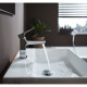 Hansgrohe Змішувач для раковини Metropol зі зливним гарнітуром Push-Open (32500000)