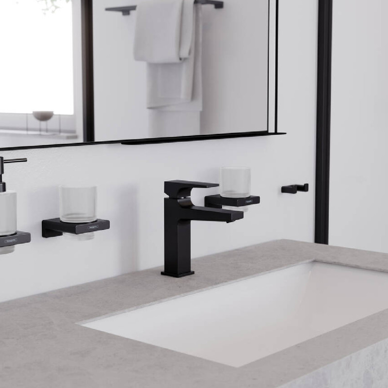 Hansgrohe Змішувач для умивальника Metropol із зливним клапаном Push-Open (32507670)
