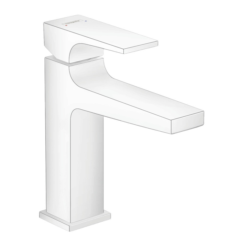 Hansgrohe Змішувач для умивальника Metropol із зливним клапаном Push-Open (32507700)