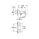 Grohe Змішувач для душової кабіни Quadra (32637000)
