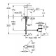 Grohe Змішувач для раковини Essense S-size (32898001)