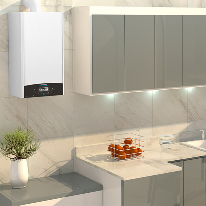 ARISTON Двоконтурний газовий димохідний котел Genus X 24 CF NG (3300850)
