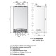 ARISTON Газовый конденсационный котел GENUS ONE+ WIFI 35 (3301779)