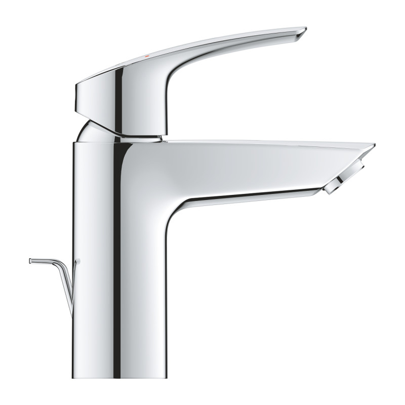 Grohe Змішувач для умивальника Eurosmart New з донним клапаном, хром (33265003)