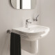 Grohe Змішувач для умивальника Eurosmart New з донним клапаном, хром (33265003)