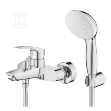 Grohe Змішувач для ванни EUROSMART 33300003, хром, (33300003)