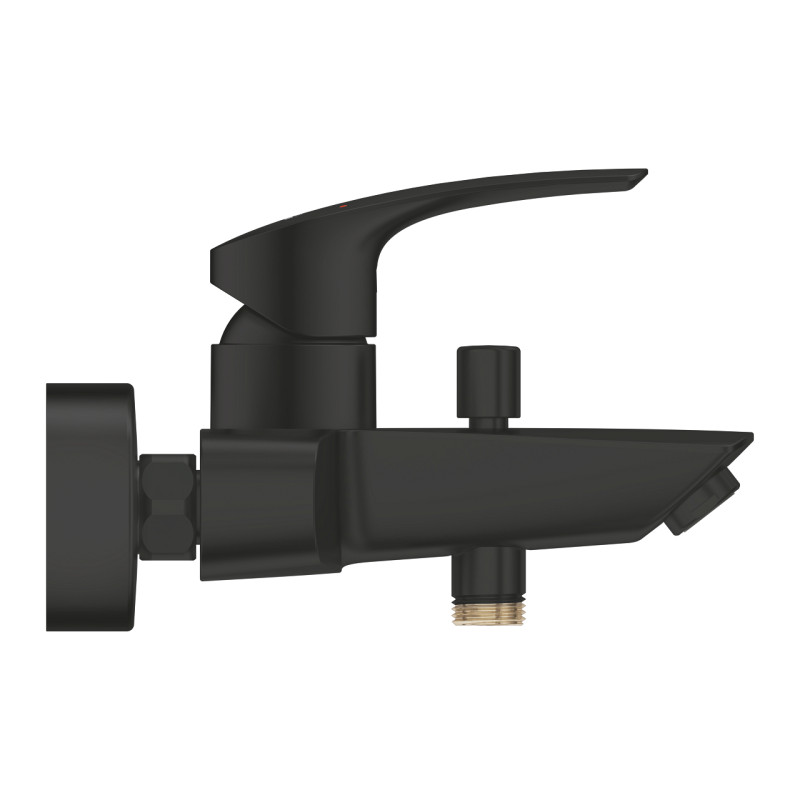 Grohe EUROSMART NEW смеситель для ванны однорычажный, цвет черный матовый, (333002433)