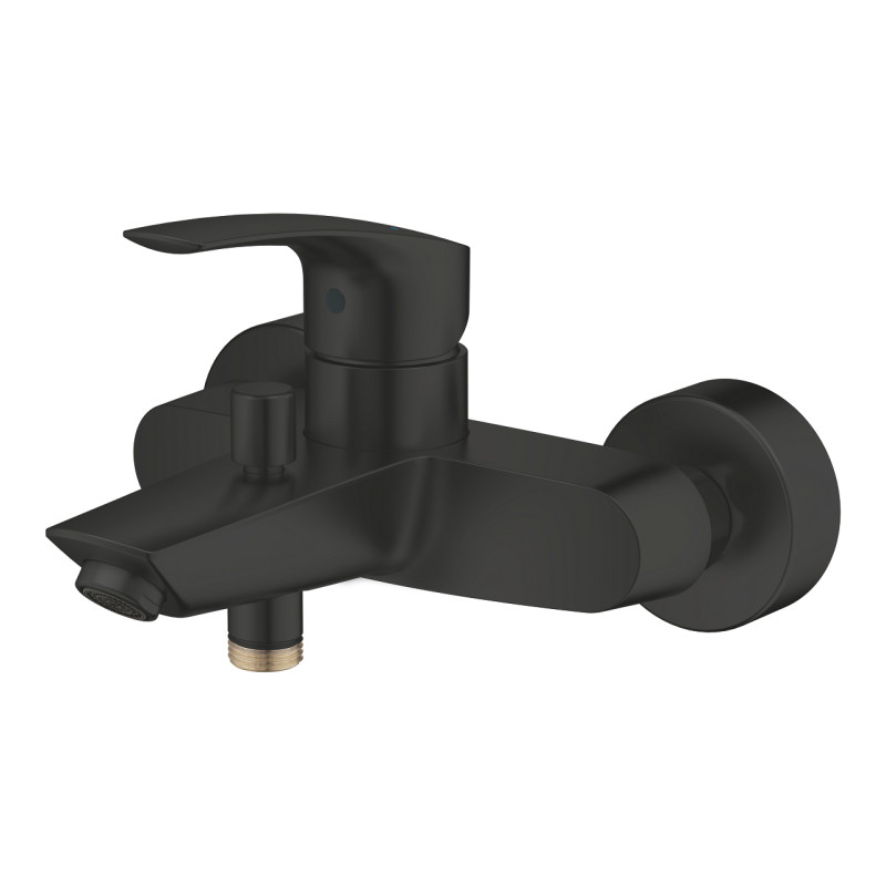 Grohe EUROSMART NEW смеситель для ванны однорычажный, цвет черный матовый, (333002433)