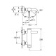 Grohe Змішувач для ванни Essence (33624001)