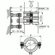 Walraven Опірне кріплення BISMAT 1000 D 125 мм/Dn 125 3363125