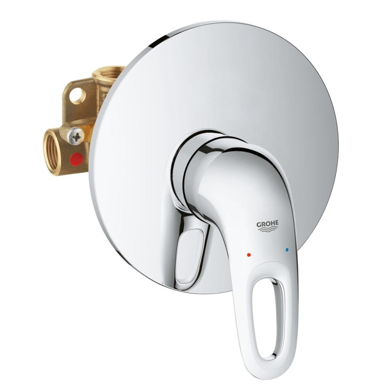 Grohe Eurostyle Змішувач для душа, одноважiльний, вбудований без підключення шланга, (33635003)