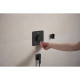 Hansgrohe ECOSTAT COMFORT Q термостат для 2х споживачів, ПМ, чорний матовий, (33713670)