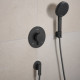 Hansgrohe ECOSTAT COMFORT S термостат для 2х споживачів, ПМ, шліфованний чорний хром, (33715340)