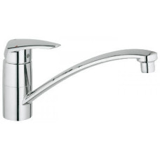 Grohe EURODISC NEW-змішувач одноважiльний для Кухні (Гнучка підводка), хром, (33770001)
