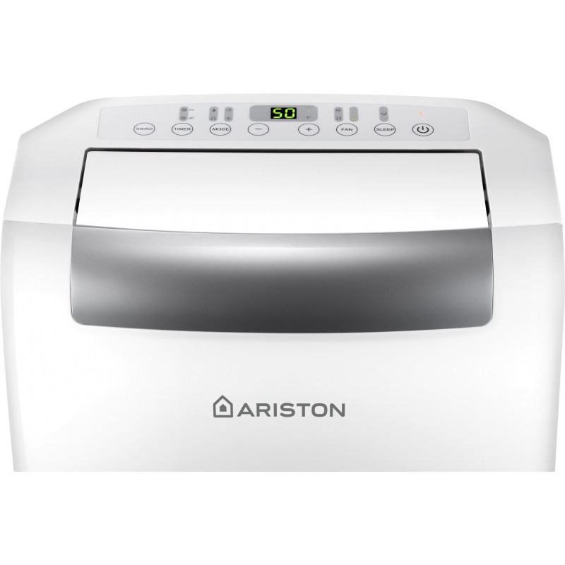Кондиціонер мобільний Ariston Mobis Plus 10 20м2 on/off 10000BTU 3.1кВт A/- R290 білий (3381428)