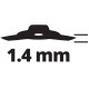 Einhell Ніж для мотокоси 225-3-25,4 мм (3404996)