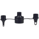 Einhell Повітродув акумуляторний TE-CB 18/180 Li - Solo, 18В, 130/180 км/г, 3 насадки, 0.9кг, без АКБ і ЗП (3408001)