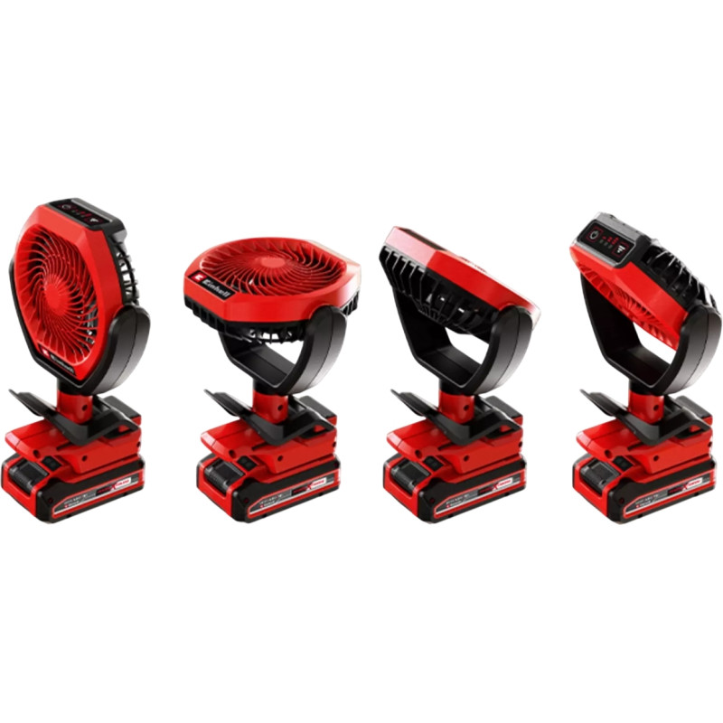 Вентилятор акумуляторний Einhell GC-CF 18/110 Li - Solo, PXC, 18В D110мм 1500м3/год 3 режими, 0.48кг без АКБ і ЗП (3408061)