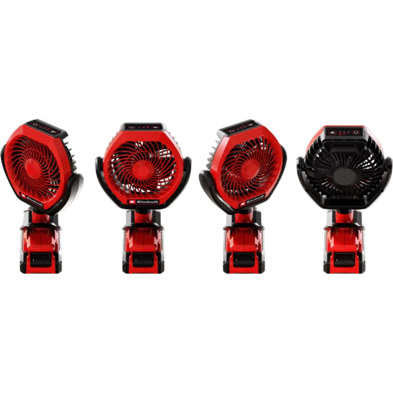 Вентилятор акумуляторний Einhell GC-CF 18/110 Li - Solo, PXC, 18В D110мм 1500м3/год 3 режими, 0.48кг без АКБ і ЗП (3408061)