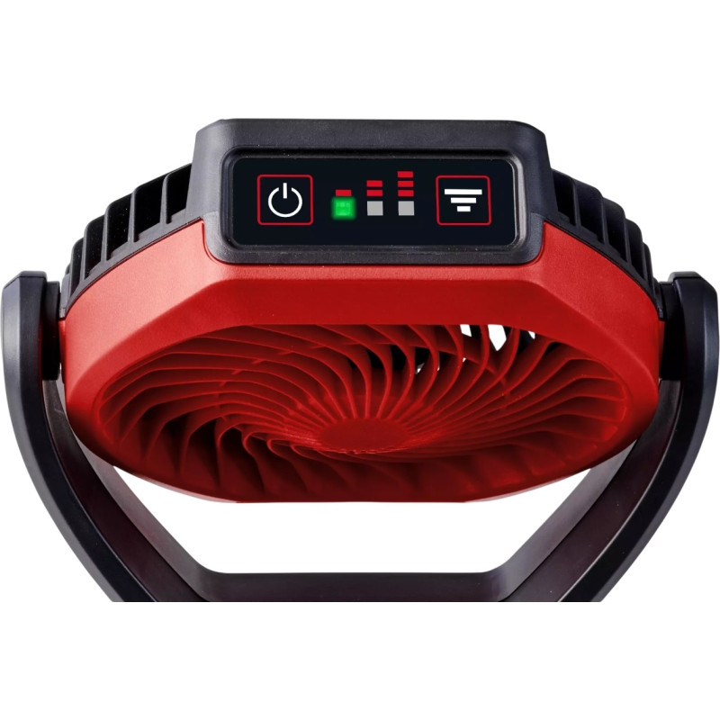 Вентилятор акумуляторний Einhell GC-CF 18/110 Li - Solo, PXC, 18В D110мм 1500м3/год 3 режими, 0.48кг без АКБ і ЗП (3408061)