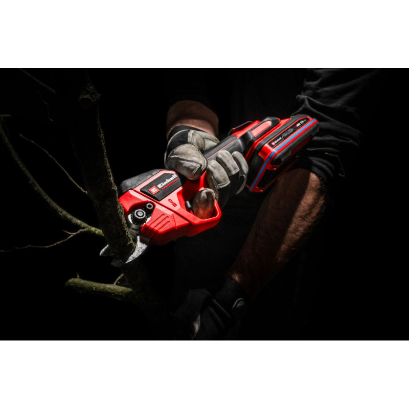 Einhell Секатор акумуляторний GP-LS 18/28 Li BL - Solo, PXC, 18В, безщітковий, товщ. 28/14 мм, сталь SK5, 0.82 кг (без АКБ і ЗП) (3408320)