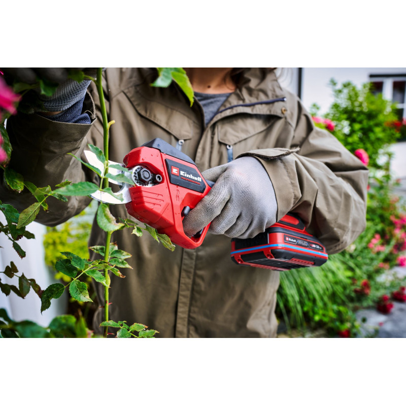 Einhell Секатор акумуляторний GP-LS 18/28 Li BL - Solo, PXC, 18В, безщітковий, товщ. 28/14 мм, сталь SK5, 0.82 кг (без АКБ і ЗП) (3408320)