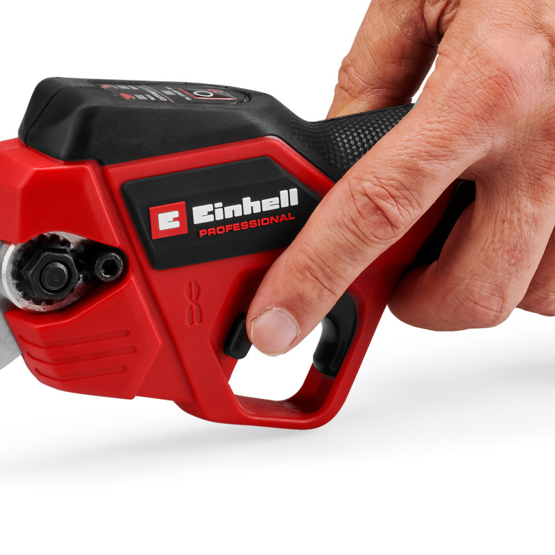Einhell Секатор акумуляторний GP-LS 18/28 Li BL - Solo, PXC, 18В, безщітковий, товщ. 28/14 мм, сталь SK5, 0.82 кг (без АКБ і ЗП) (3408320)