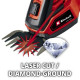 Einhell Ножиці для трави GE-CG 18/100 Li-Solo, PXC, акум., 100мм, 1.06кг (без АКБ та ЗП) (3410313)