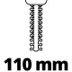 Einhell Ножиці для трави акумуляторні GC-CG 3,6/70 Li WT, 3.6В 2 Аг, 70/110мм, крок різу 8мм, 0.8кг (3410365)