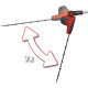 Einhell Кущоріз телескопічний акумуляторний GC-HH 18/45 Li T - Solo PX, 18В 450м, 3.5кг(без АКБ та ЗП) (3410585)