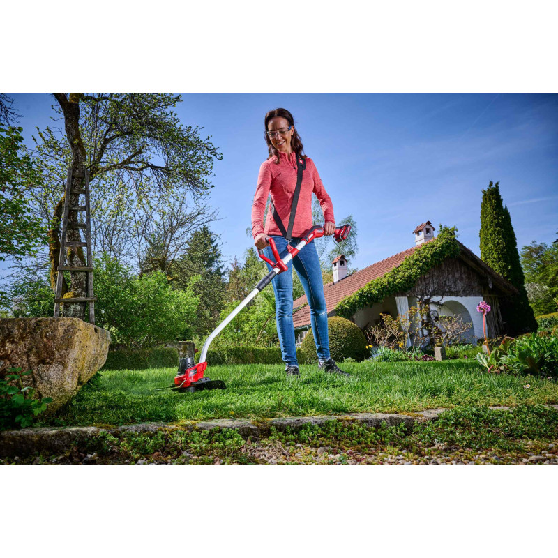 Einhell Тример акумуляторний GE-CT 18/33 Li E - Solo, PXC, 18В, 33 см, 7000 об/хв, 2.65 кг (без АКБ і ЗП) (3411270)