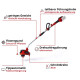 Einhell Тример акумуляторний GE-CT 36/30 Li E - Solo PXC 36В 30см 9000об/хв 3.1кг (без АКБ та ЗП) (3411300)