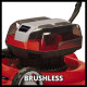 Einhell Акумуляторна газонокосарка GE-CM 36/48 Li M Solo, без акб та з/п (3413054)