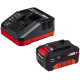 Einhell Газонокосарка акумуляторна GE-CM 18/30 Li (1x3,0Ah) (3413155)
