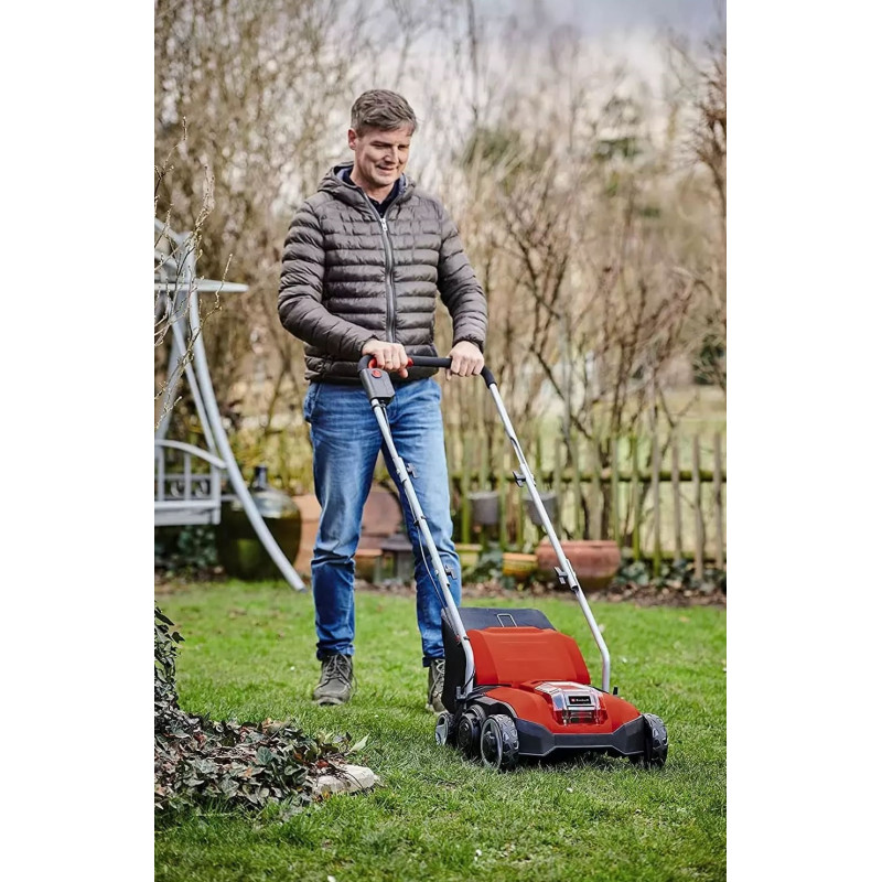 Einhell Аератор-скарифікатор акумуляторний GC-SC 18/28 Li-Solo 18В 28см ножи 12шт 6.65кг (без АКБ та ЗП) (3420604)