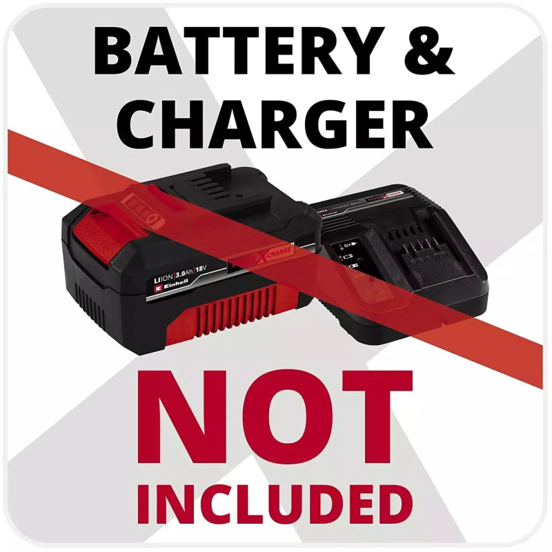 Einhell Аератор-скарифікатор акумуляторний GC-SC 18/28 Li-Solo 18В 28см ножи 12шт 6.65кг (без АКБ та ЗП) (3420604)